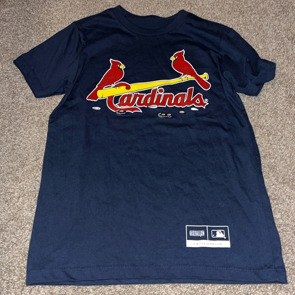 St. Louis Cardinals Boys Baseball Tee - Picture 1 of 4